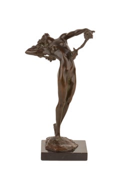 Art Nouveau "The Vine" Sculpture by, Harriet Whitney Frishmuth Cast by, Gorham