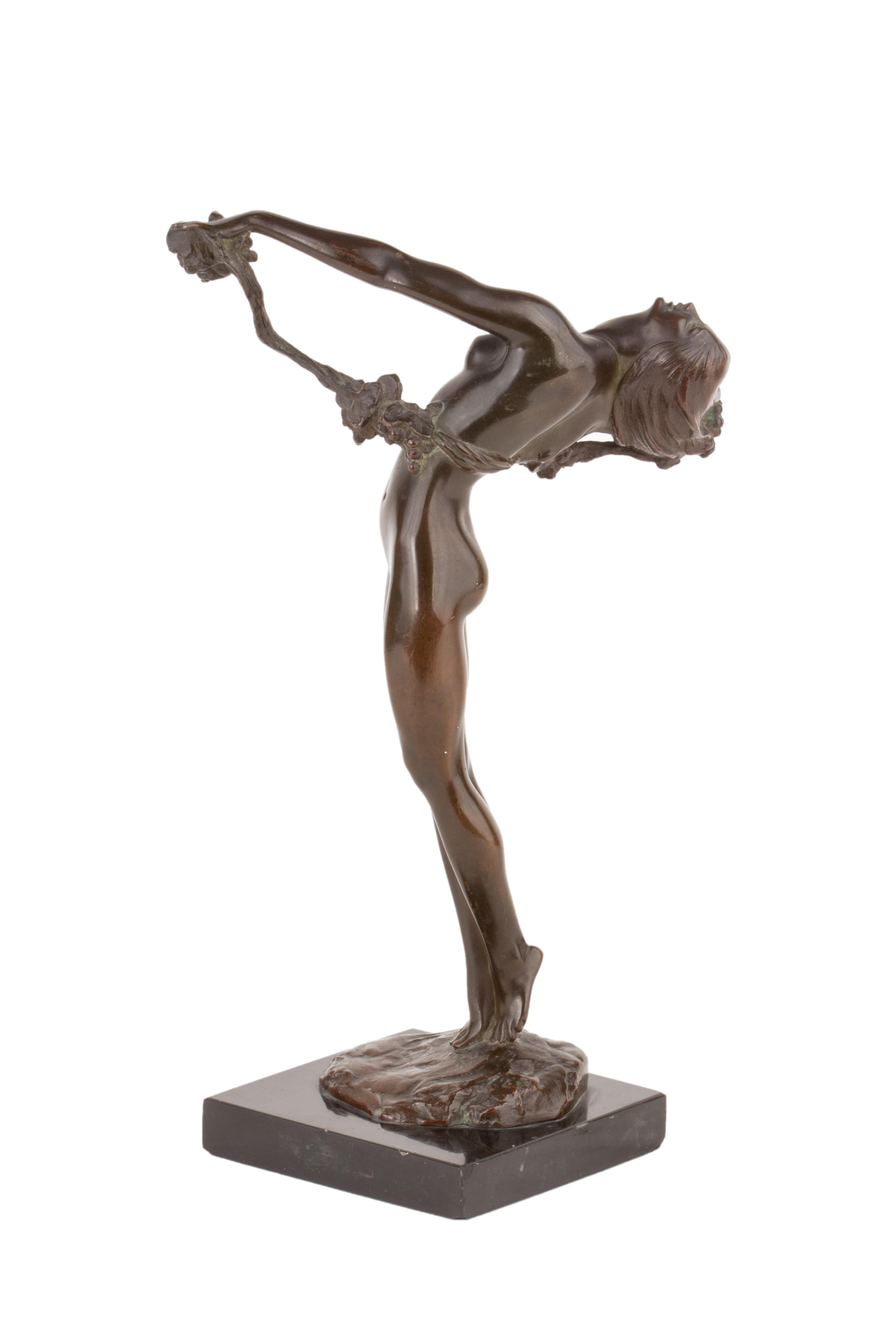 the vine by harriet frishmuth bronze sculpture 1921 1 of 396