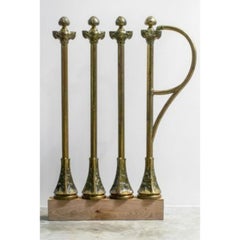 Postes de barandilla de teatro Art Nouveau