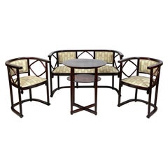 Art Nouveau Thonet Bentwood Salon Suite by Josef Hoffmann, Austria ca. 1905