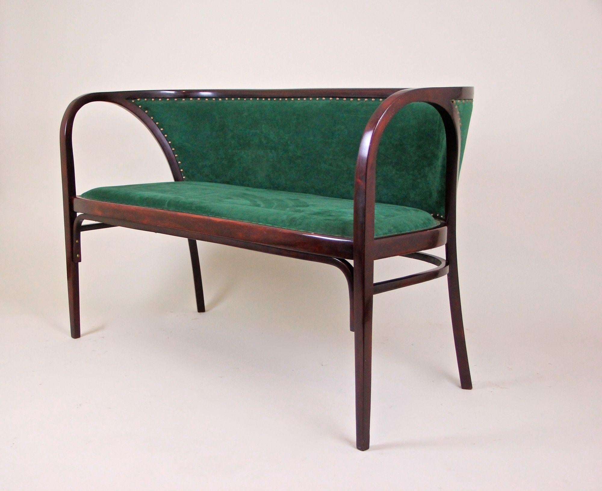 Suite de sièges et de salon Art Nouveau Thonet Bentwood de M. Kammerer, AT, vers 1910 en vente 4