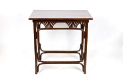 Art Nouveau Thonet Bentwood Side Table No.9171 with Palmettes, Austria Ca. 1910