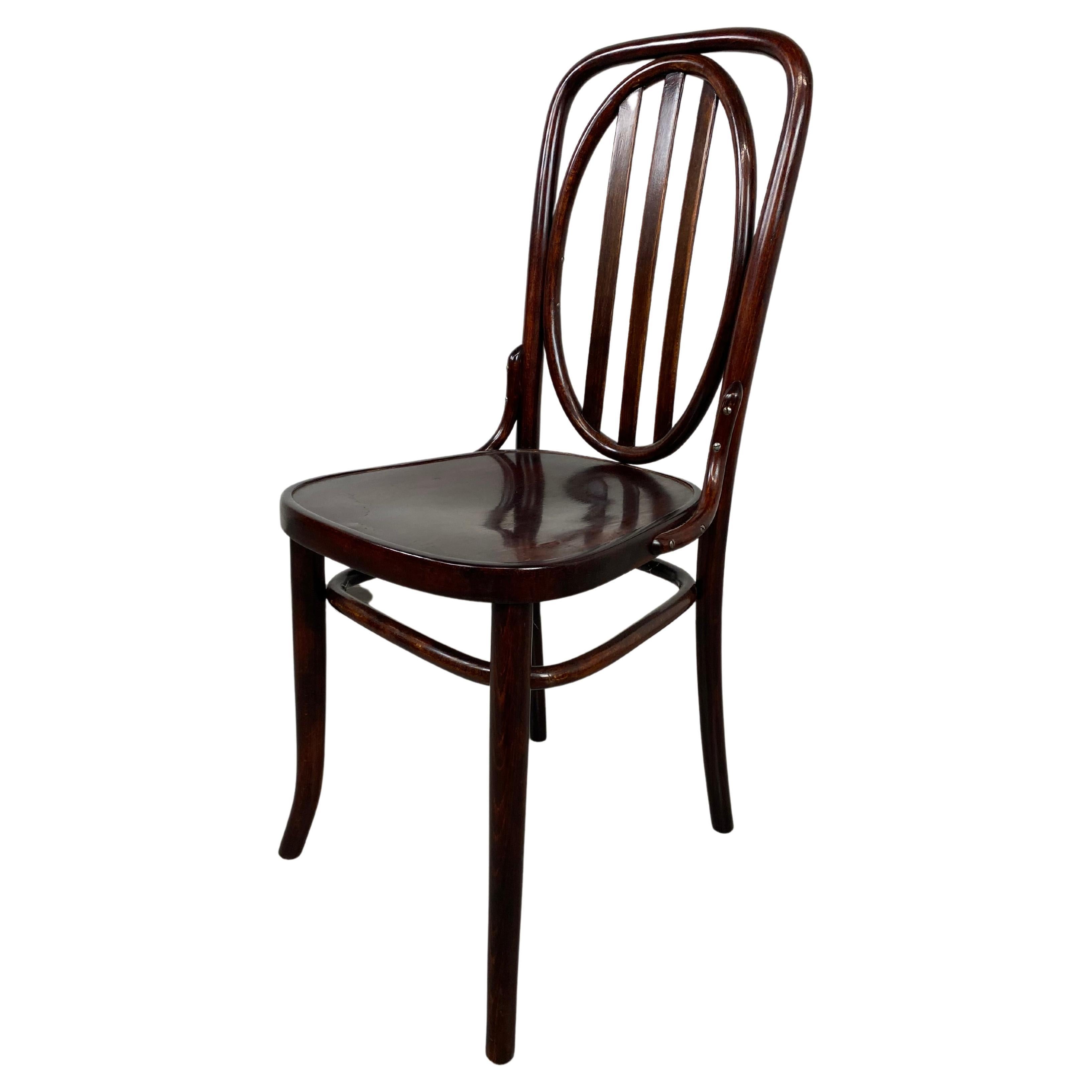 Art Nouveau Thonet Chair For Sale
