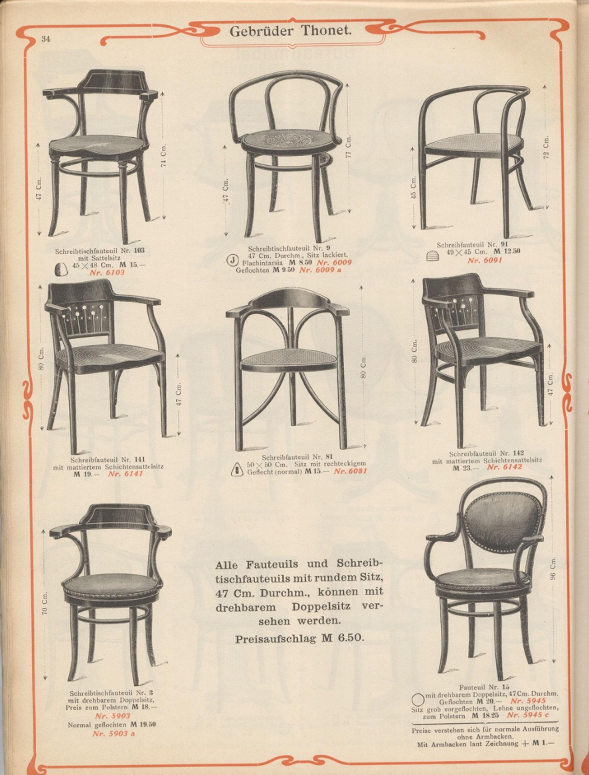 Chaise à trois pieds Art Nouveau Modèle n° 81 par Gebrüder Thonet en vente 2