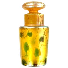 Art Nouveau Tiffany Favrile Decorated Cologne Bottle by, Tiffany Studios