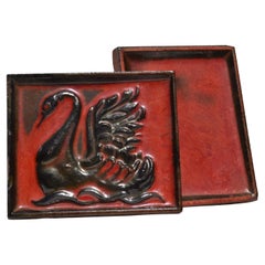 Carreaux Art nouveau - Tuileries Marcke-Lez-Courtrai, Belgique, vers 1930