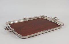 Art Nouveau Tray by Christofle Gallia