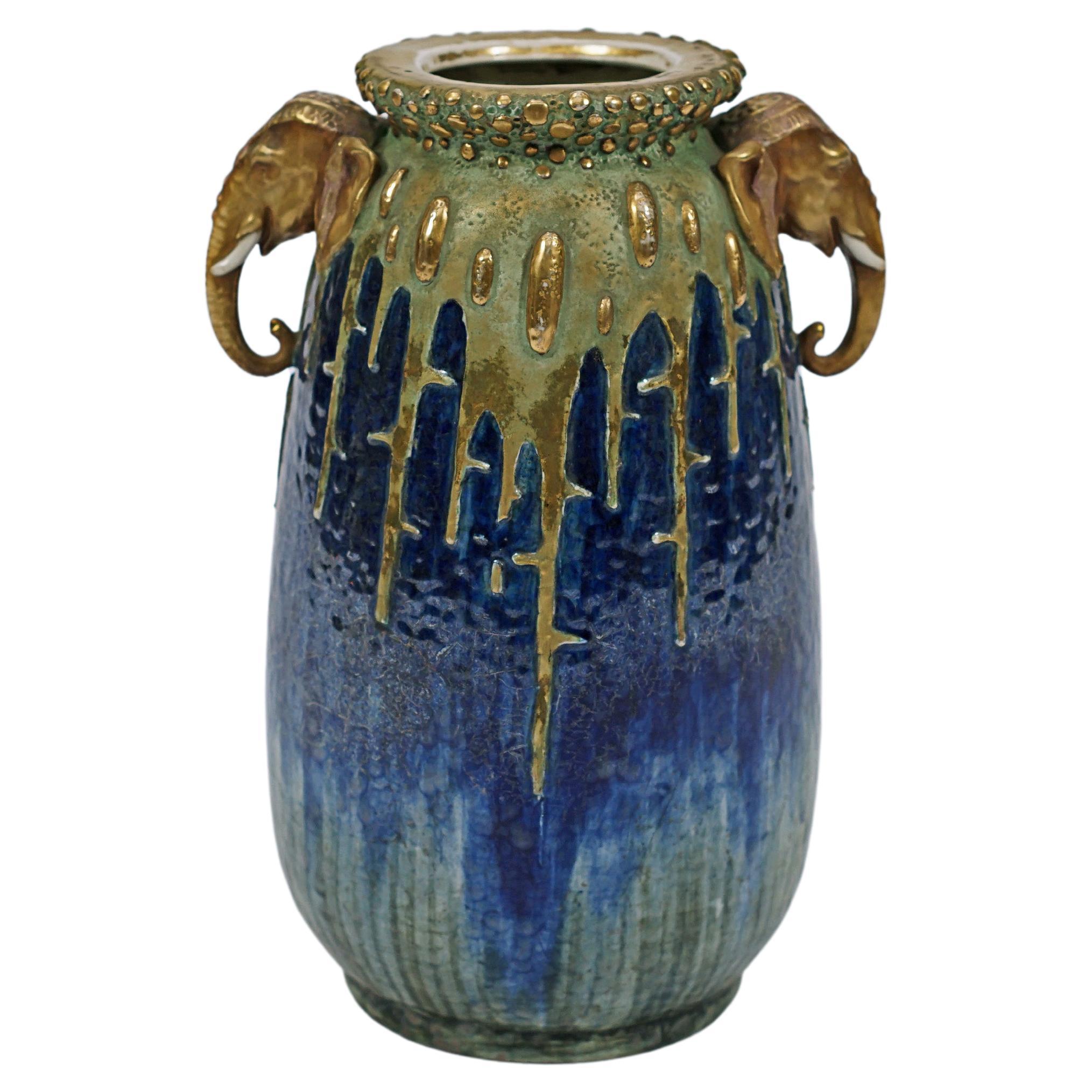 Vase Art Nouveau d'Amphora