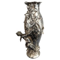 Art Nouveau vase by Auguste Moreau