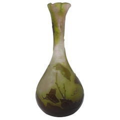 Art Nouveau Vase by Emile Gallé