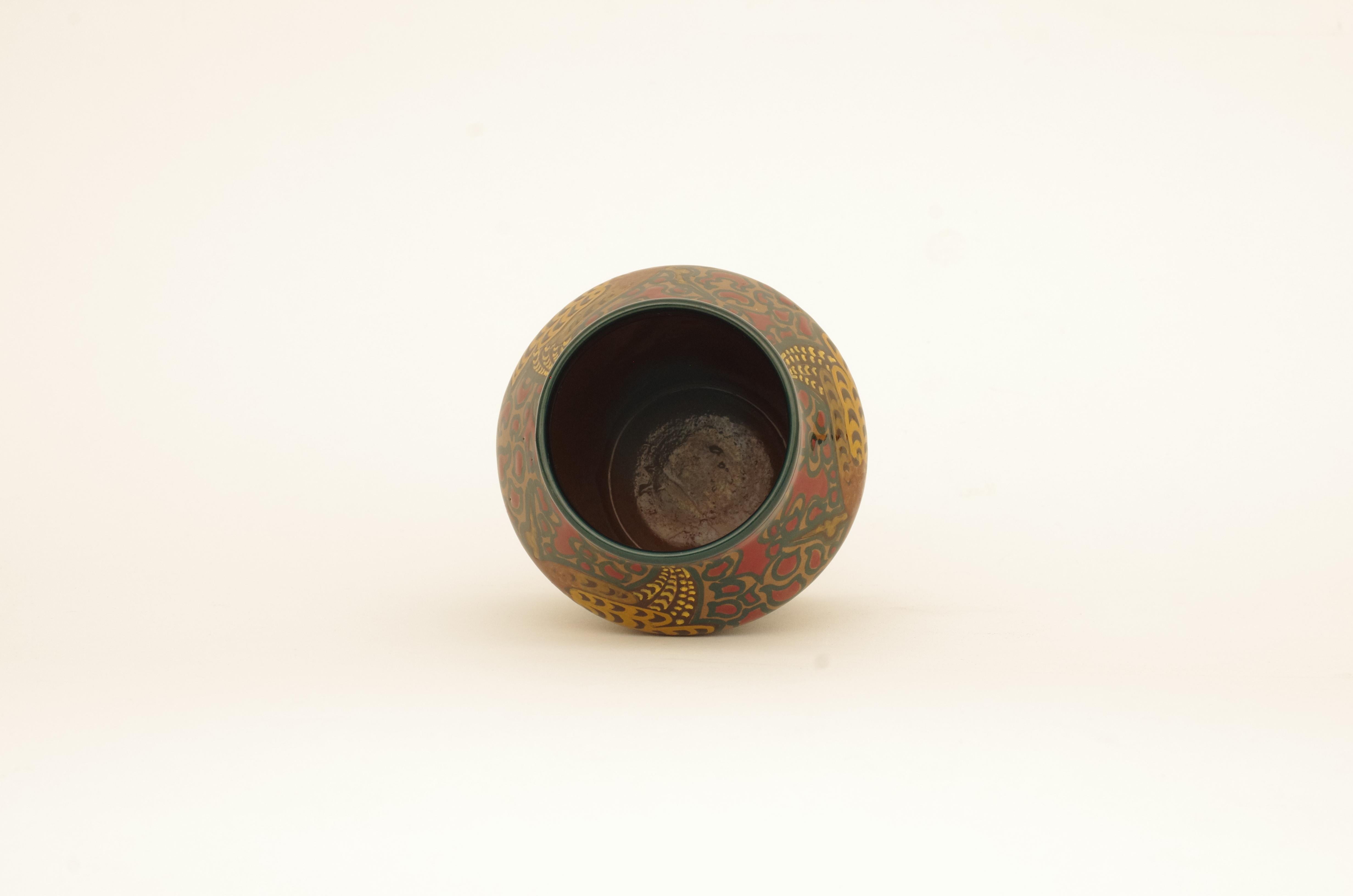 Vaso Art Nouveau di Koninklijke Plateelbakkerij Zuid-Holland Gouda, 1919 in vendita 2