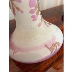 Jarrón Art Nouveau, firmado por LeGras, 1900