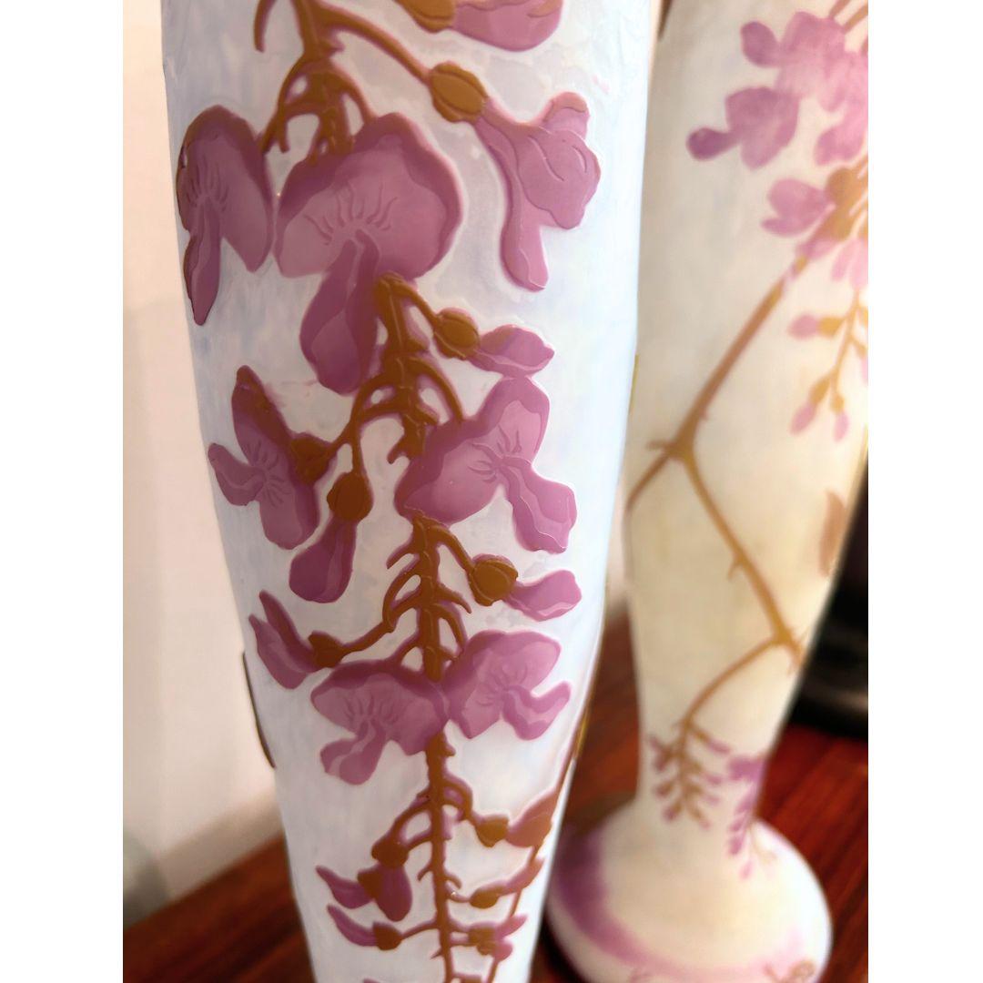 Vaso Art Nouveau, firmato LeGras, 1900 In condizioni buone in vendita a Zurich, CH