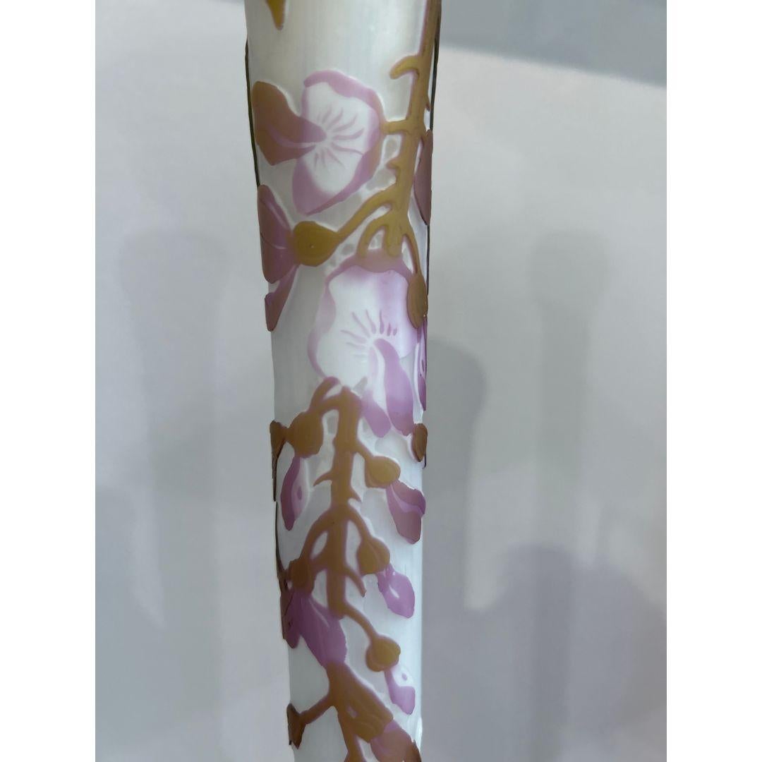Vaso Art Nouveau, firmato LeGras, 1900 in vendita 2