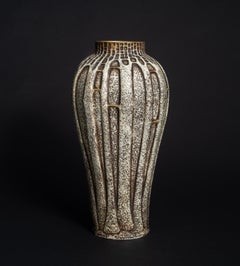 Art Nouveau Vase w/Stylized Trees by Paul Dachsel for Ernst Whaliss Turn-Teplitz