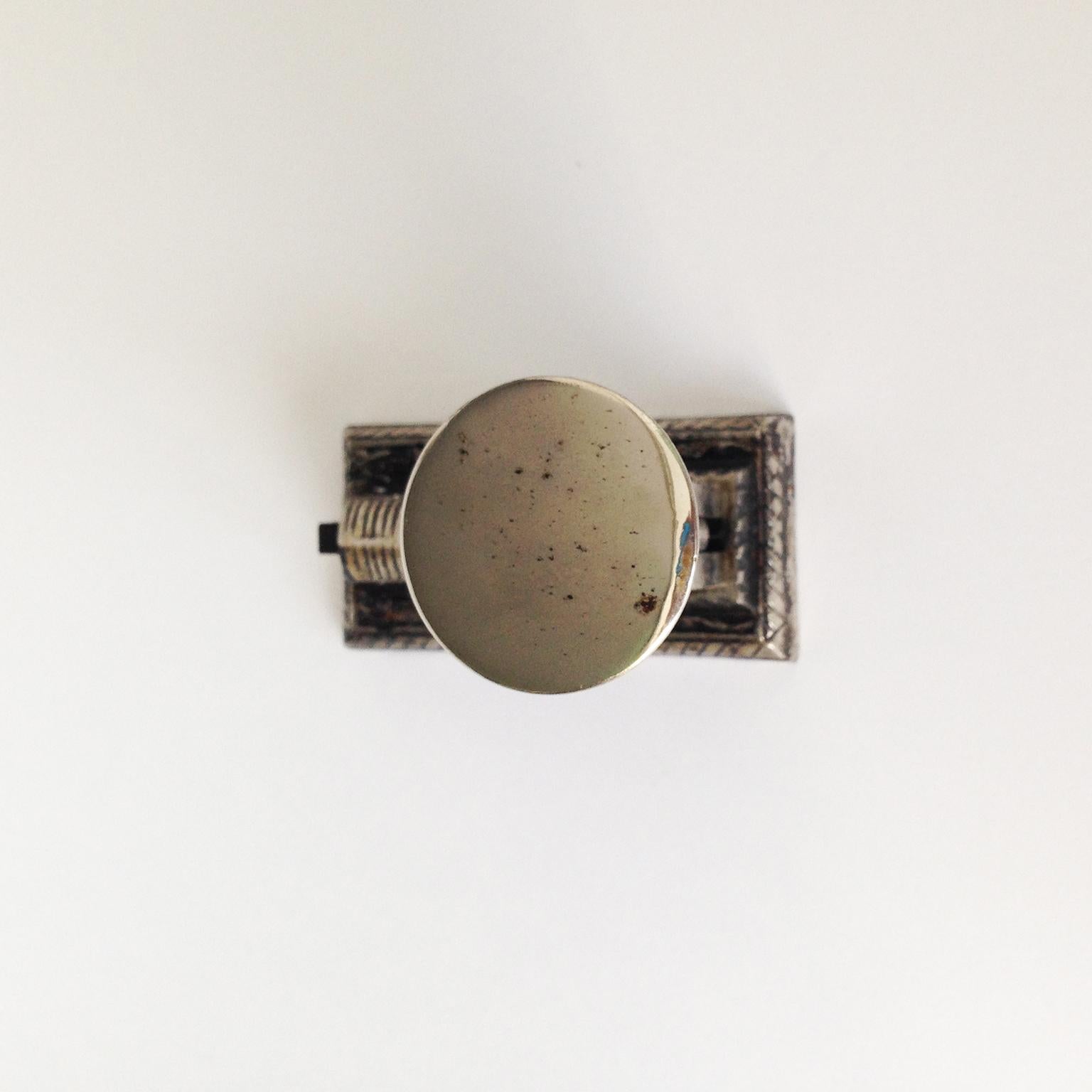 Art Nouveau Cucitrice per ufficio in acciaio in stile vittoriano Rarità in vendita