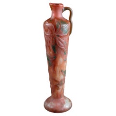 Aguamanil Art Nouveau "Enredadera de Virginia" de Daum - Francés, c. 1900