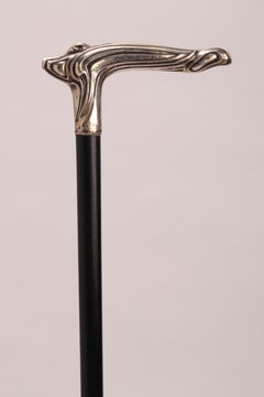 Art Nouveau Walking Stick, France, 1890