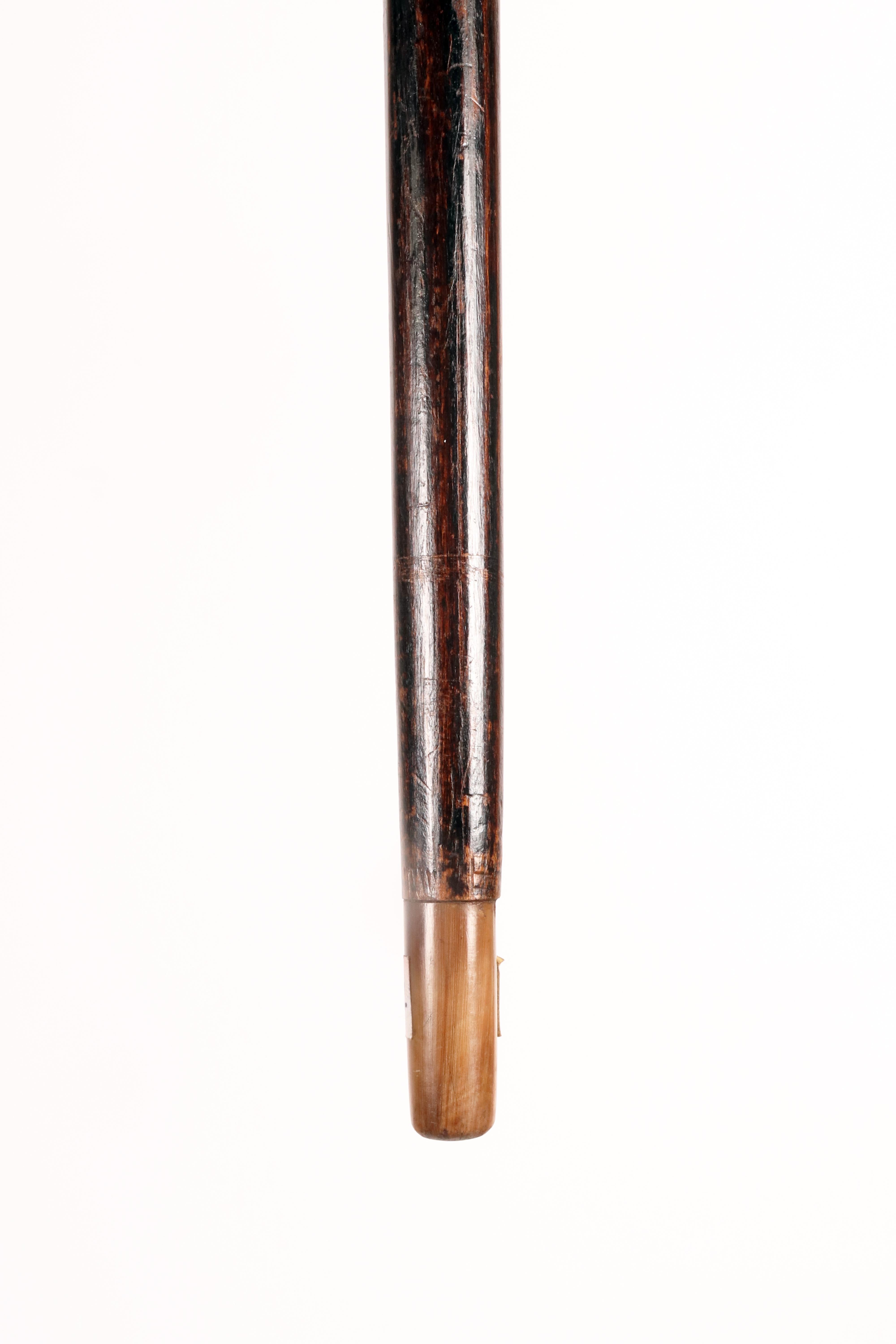 Canne Art nouveau en buis, par Vincenzo Capello, Italie 1910. en vente 11