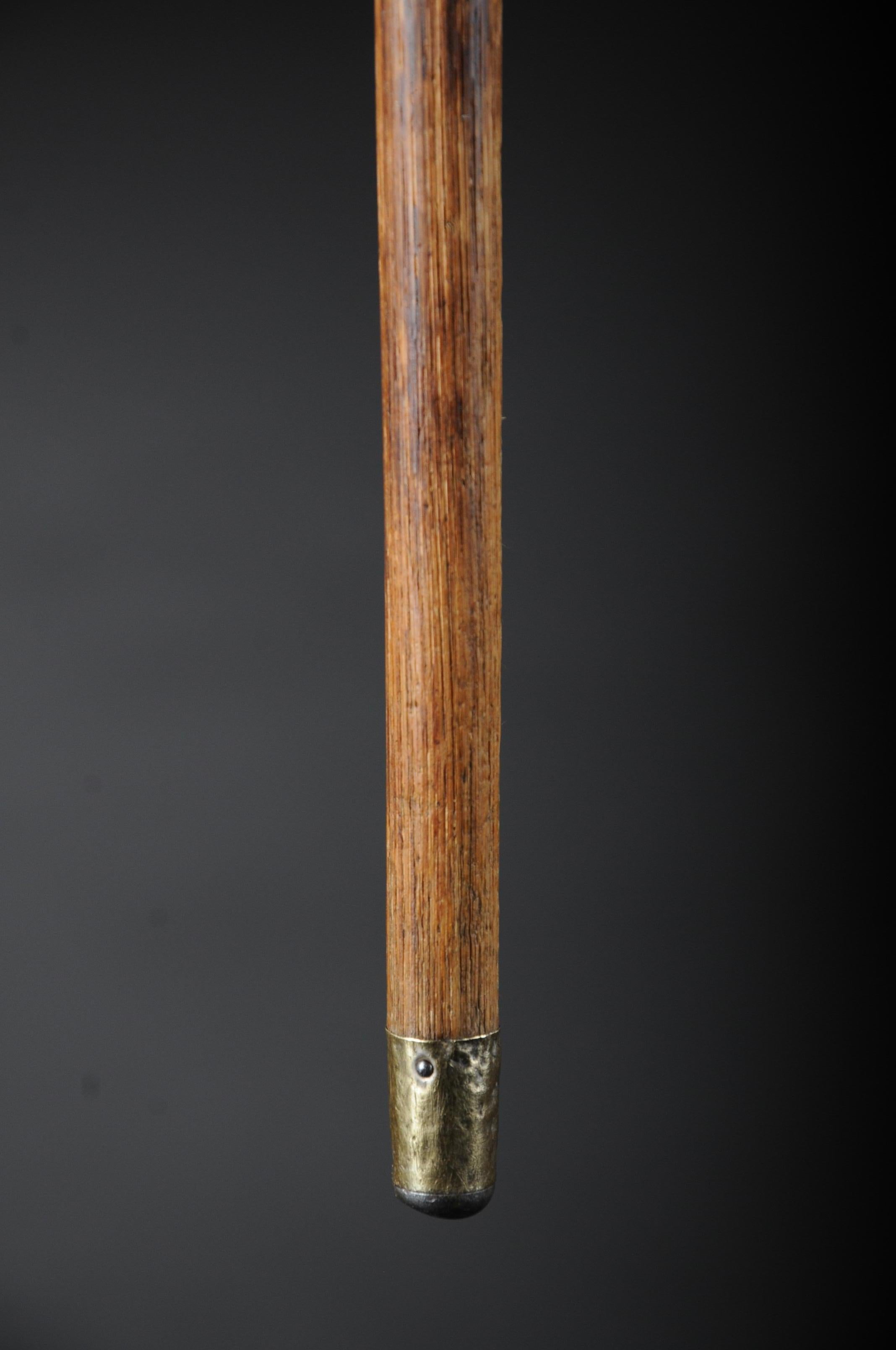 Art Nouveau Walking Stick Silver Handle around 1910 9