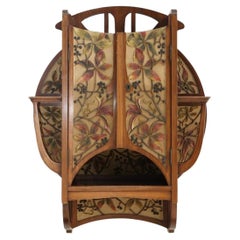 Antique Art Nouveau Wall Cabinet