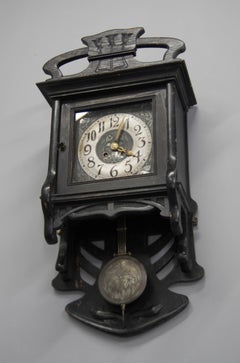 Reloj de pared Art Nouveau, 1900