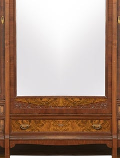 Art Nouveau Wardrobe