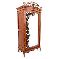 Armario Art Nouveau de principios del siglo XX, Francia.