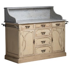 Antique Art Nouveau Wash Stand, England circa 1890