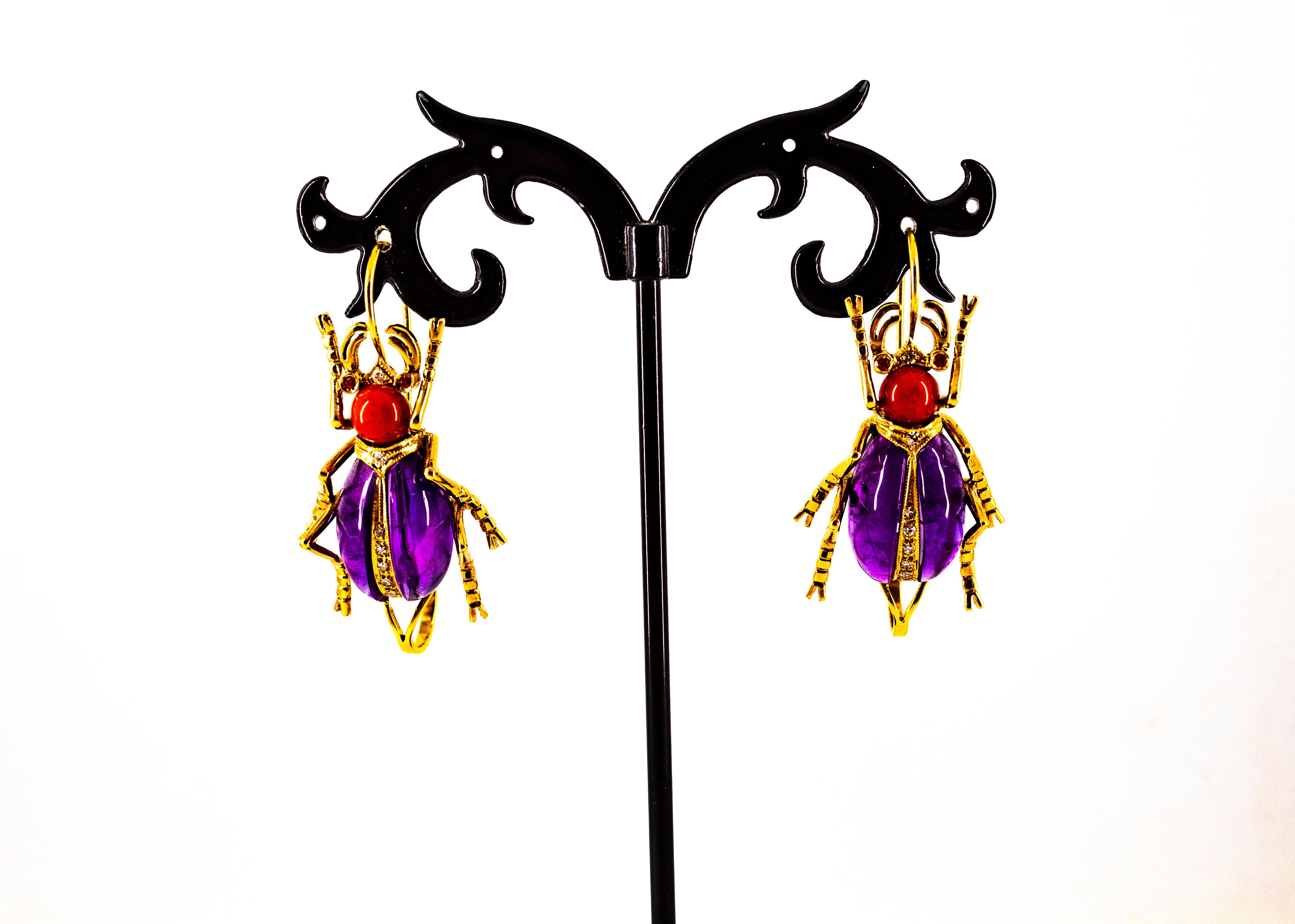 For any problems related to some materials contained in the items that do not allow shipping, please contact the seller with a private message to solve the problem.
We can ship every piece of our 1stdibs catalog worldwide.

These Earrings are made