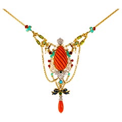 Art Nouveau Necklaces