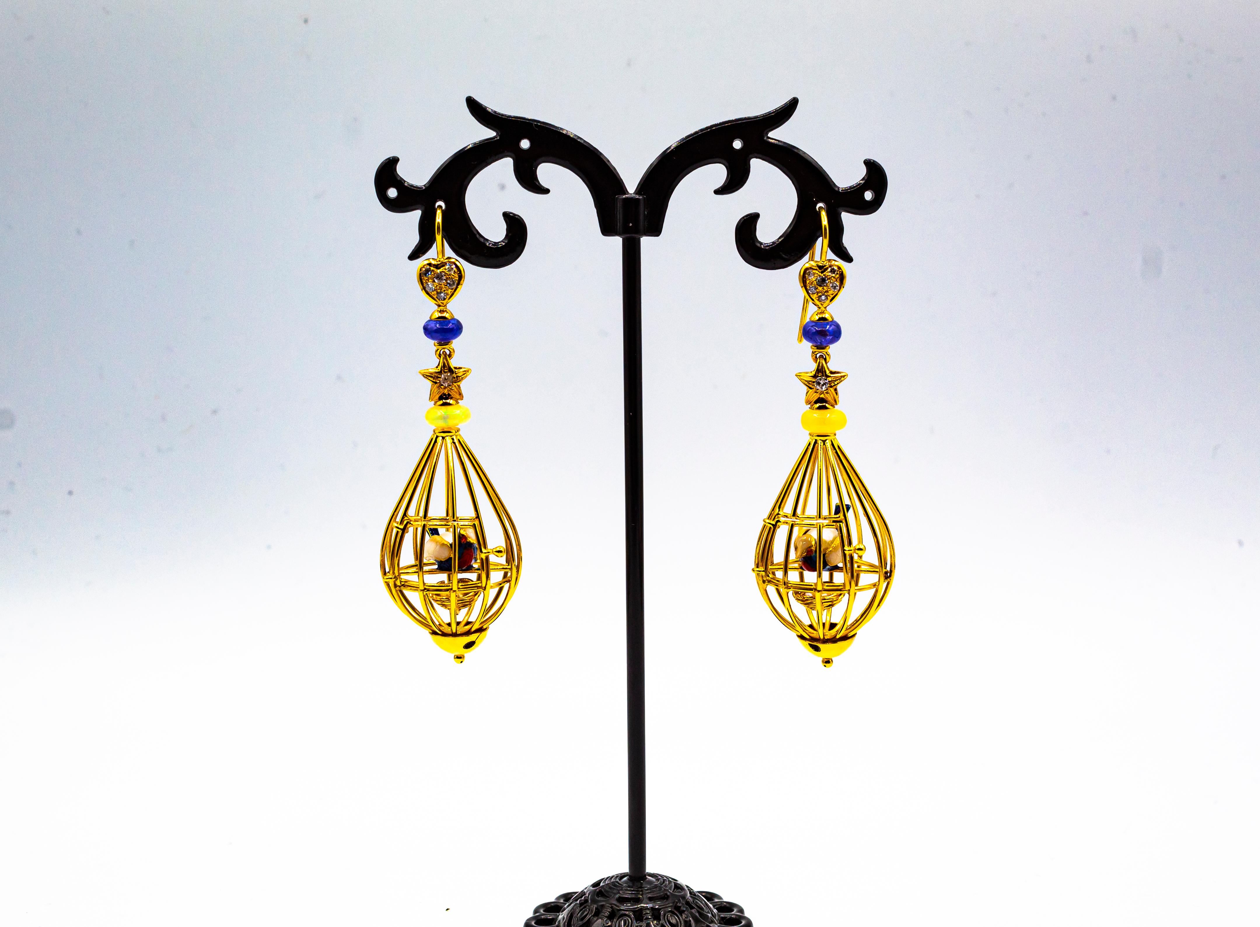 Art Nouveau Pendientes 