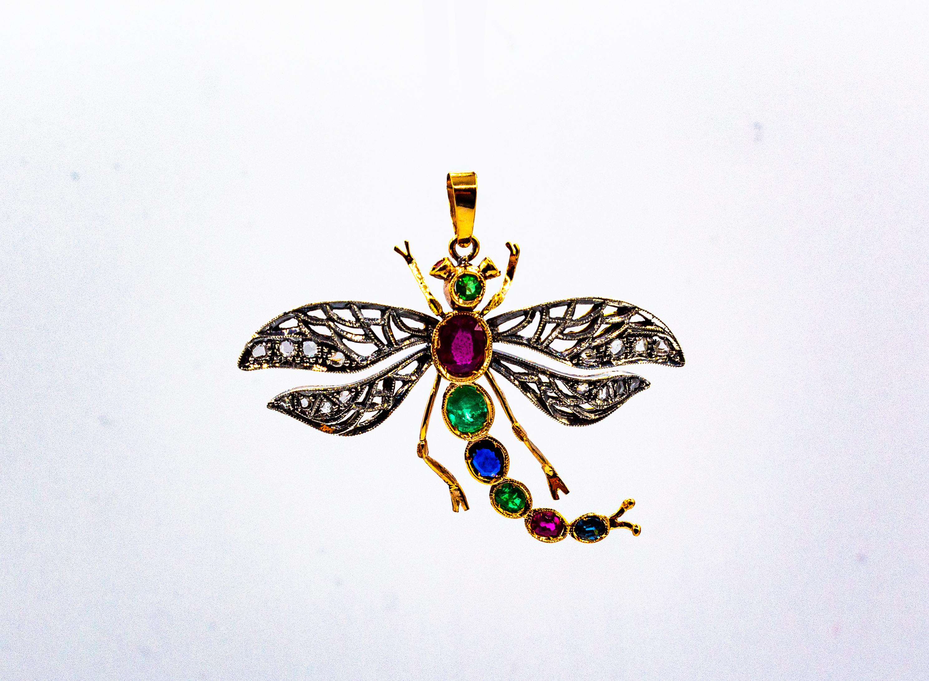 For any problems related to some materials contained in the items that do not allow shipping, please contact the seller with a private message to solve the problem.
We can ship every piece of our 1stdibs catalog worldwide.

This Pendant is made of