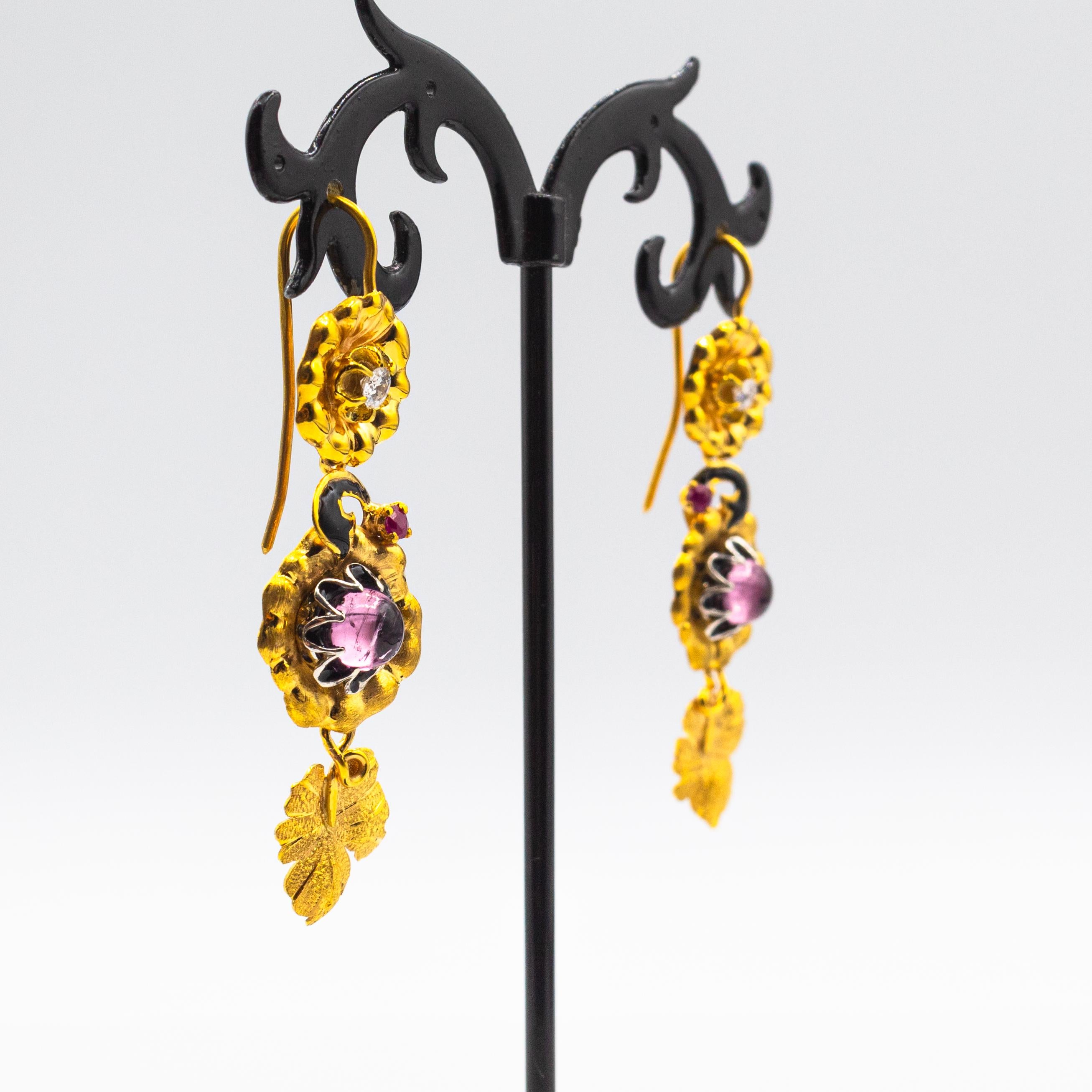 Art Nouveau Orecchini 