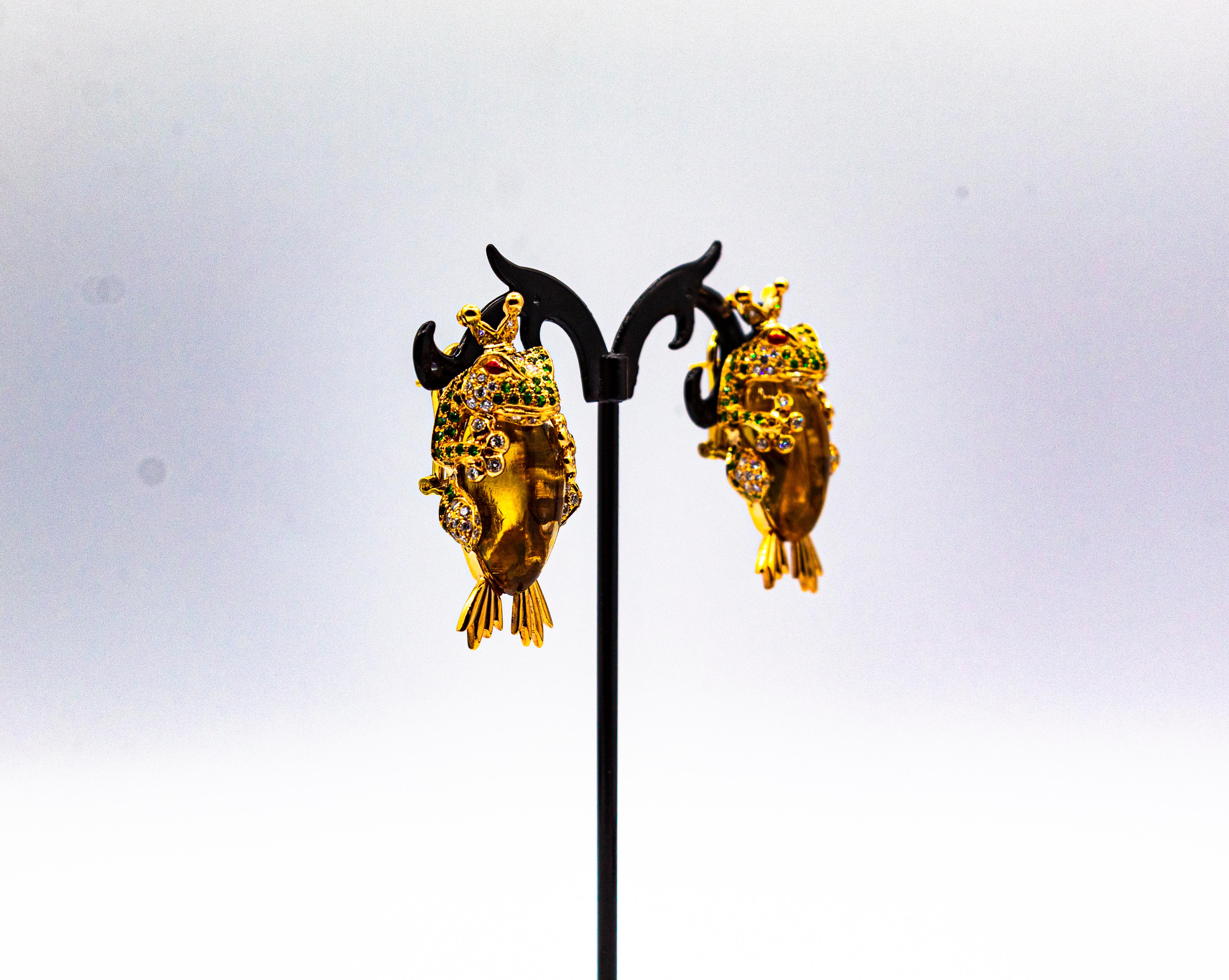 Art Nouveau Pendientes 