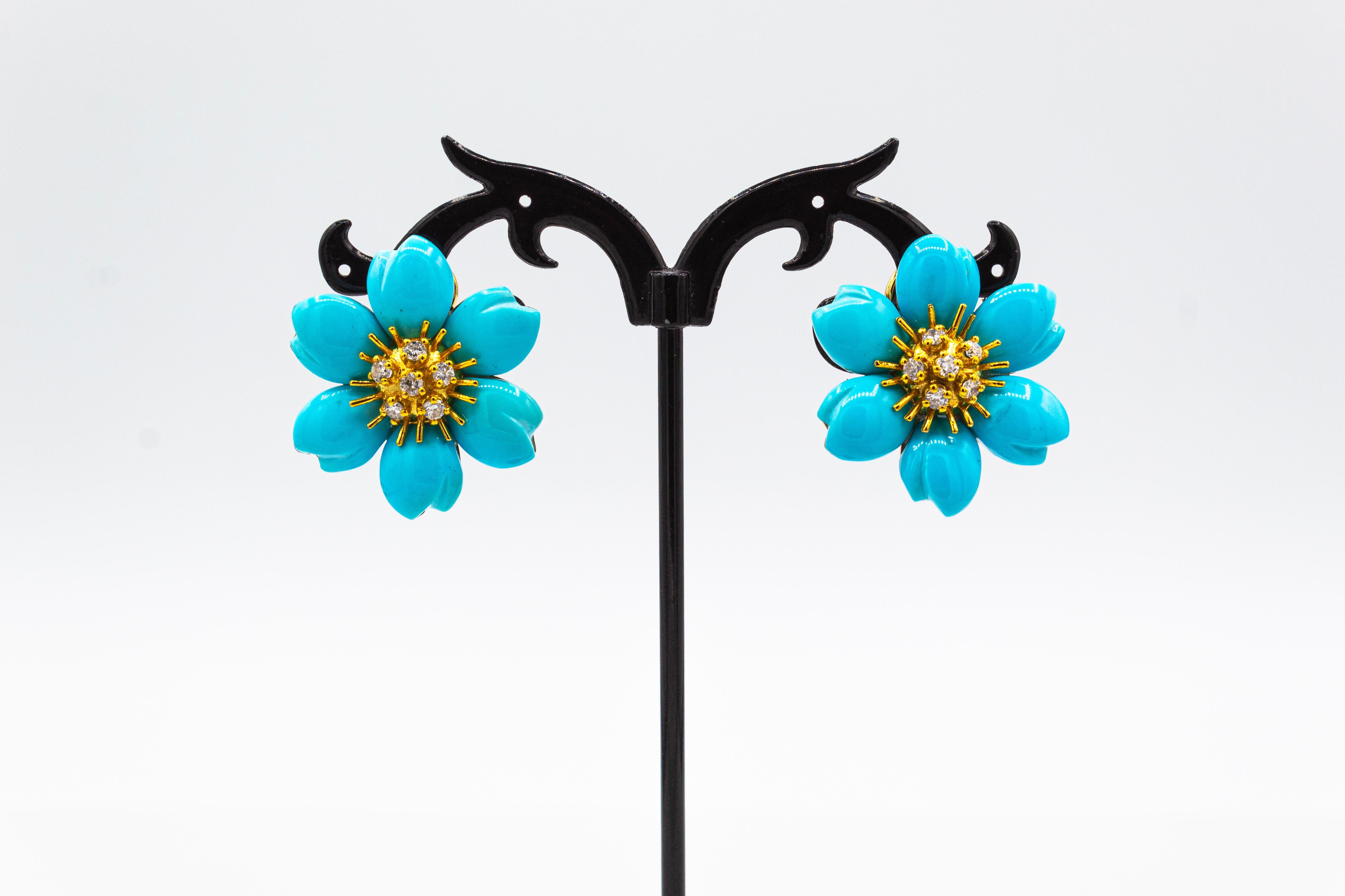 For any problems related to some materials contained in the items that do not allow shipping, please contact the seller with a private message to solve the problem.
We can ship every piece of our 1stdibs catalog worldwide.

This pair of Earrings is