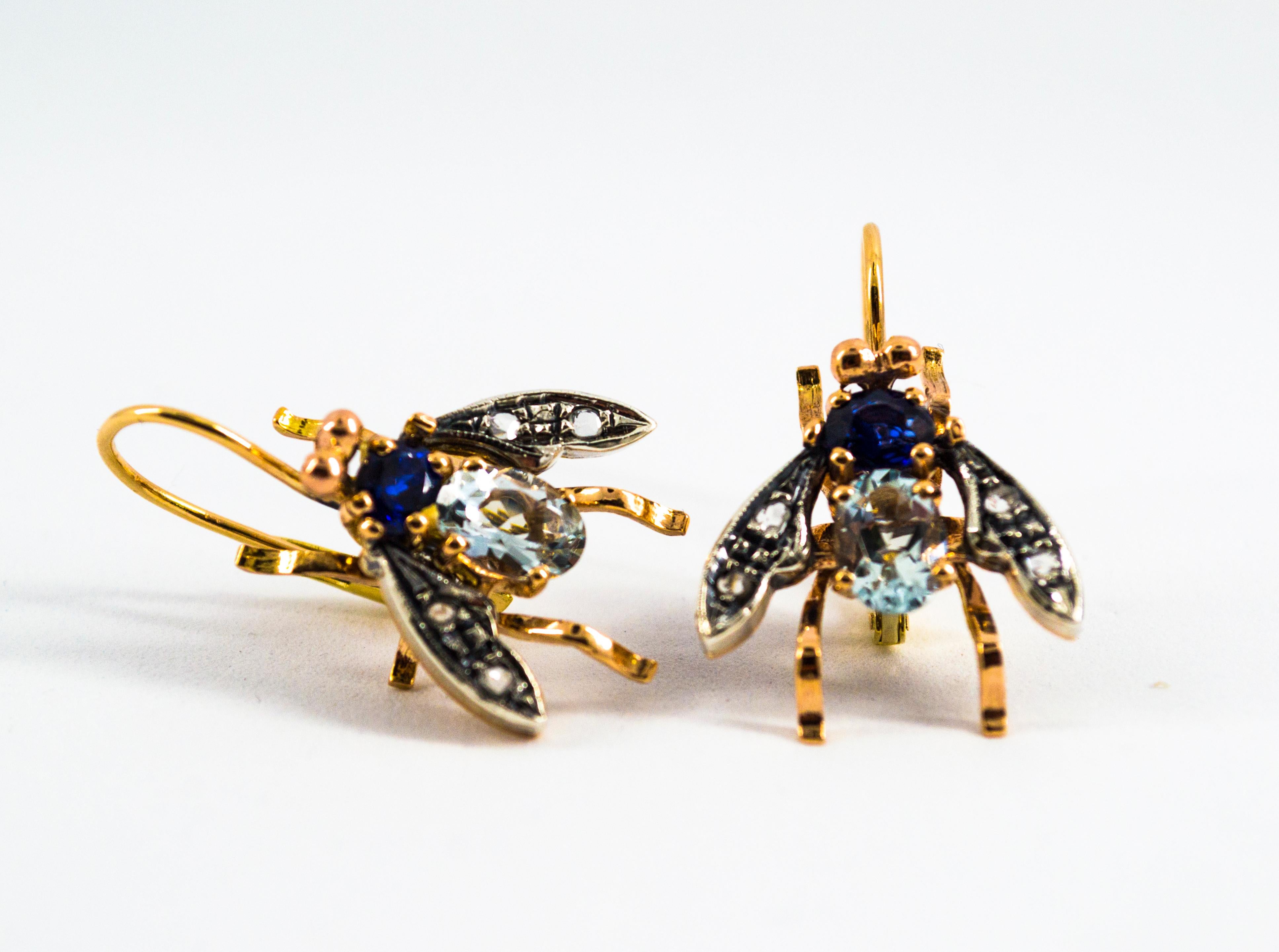 Art Nouveau White Rose Cut Diamond Ruby Emerald Yellow Gold 