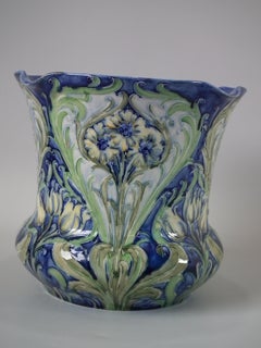 Art Nouveau William Moorcroft Florian Daisy Planter/ Jardinière