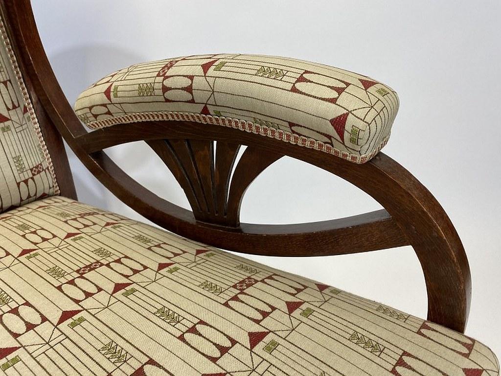 Chaise à oreilles Art Nouveau n° 6542 de Thonet Excellent état - En vente à Banská Štiavnica, SK