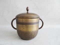 Art Nouveau WMF Brass Punch Bowl, Germany, 1900