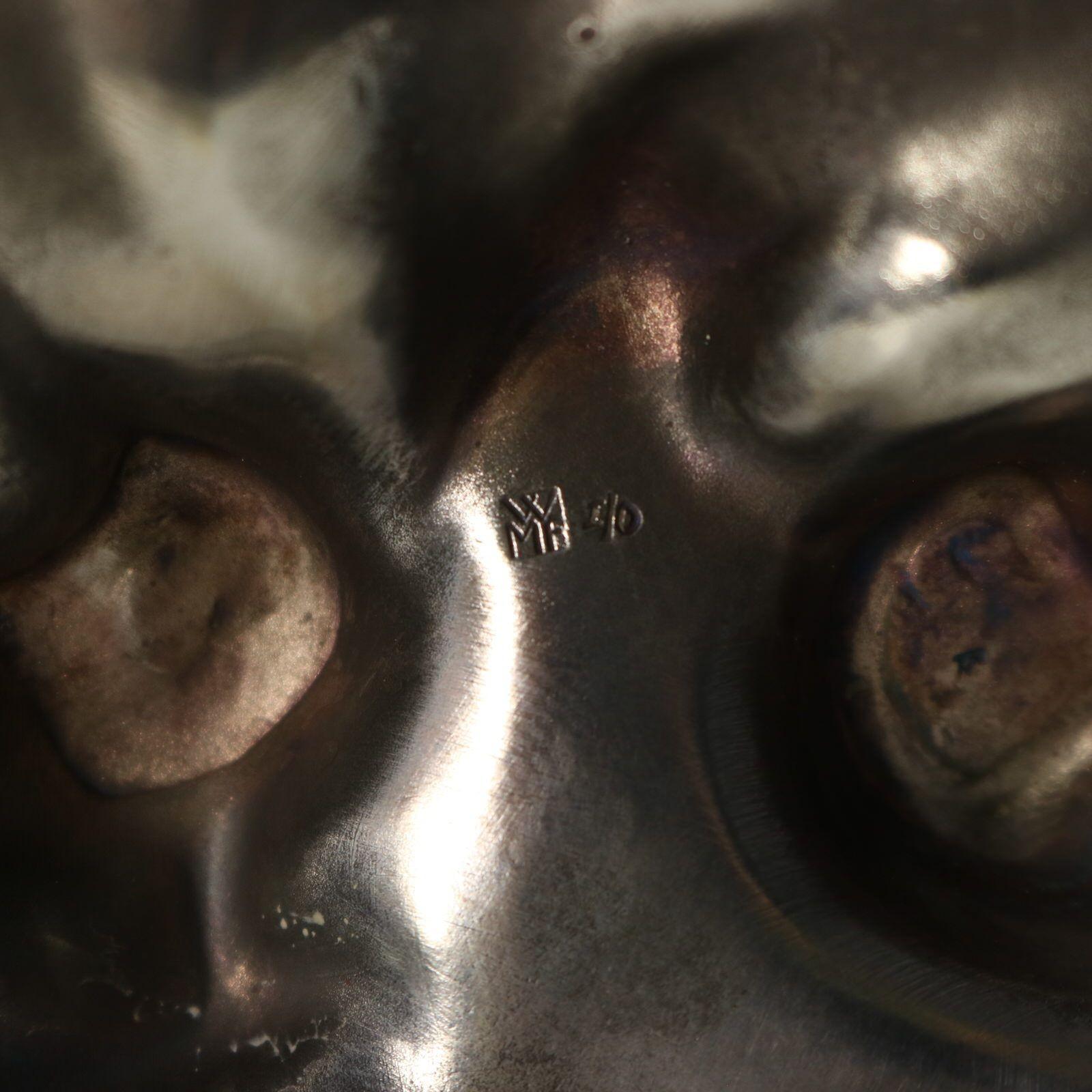 Art Nouveau WMF Fairy With Dove, Lily Visiting Card Tray in vendita 5