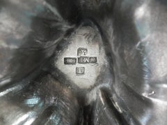 Art Nouveau WMF Maiden Twin Sectioned Fruit Dish