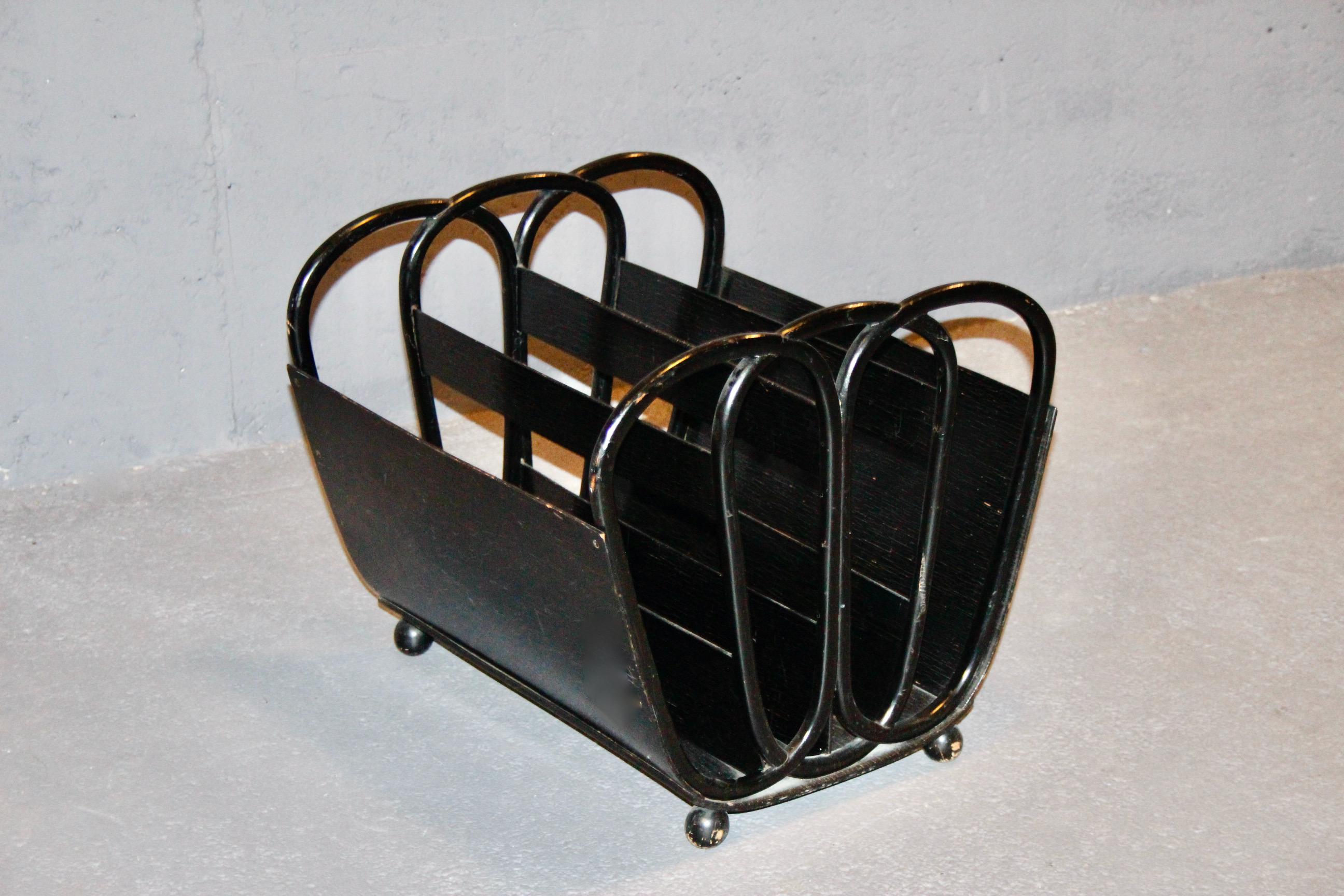 Compensato libreria in legno art nouveau in vendita