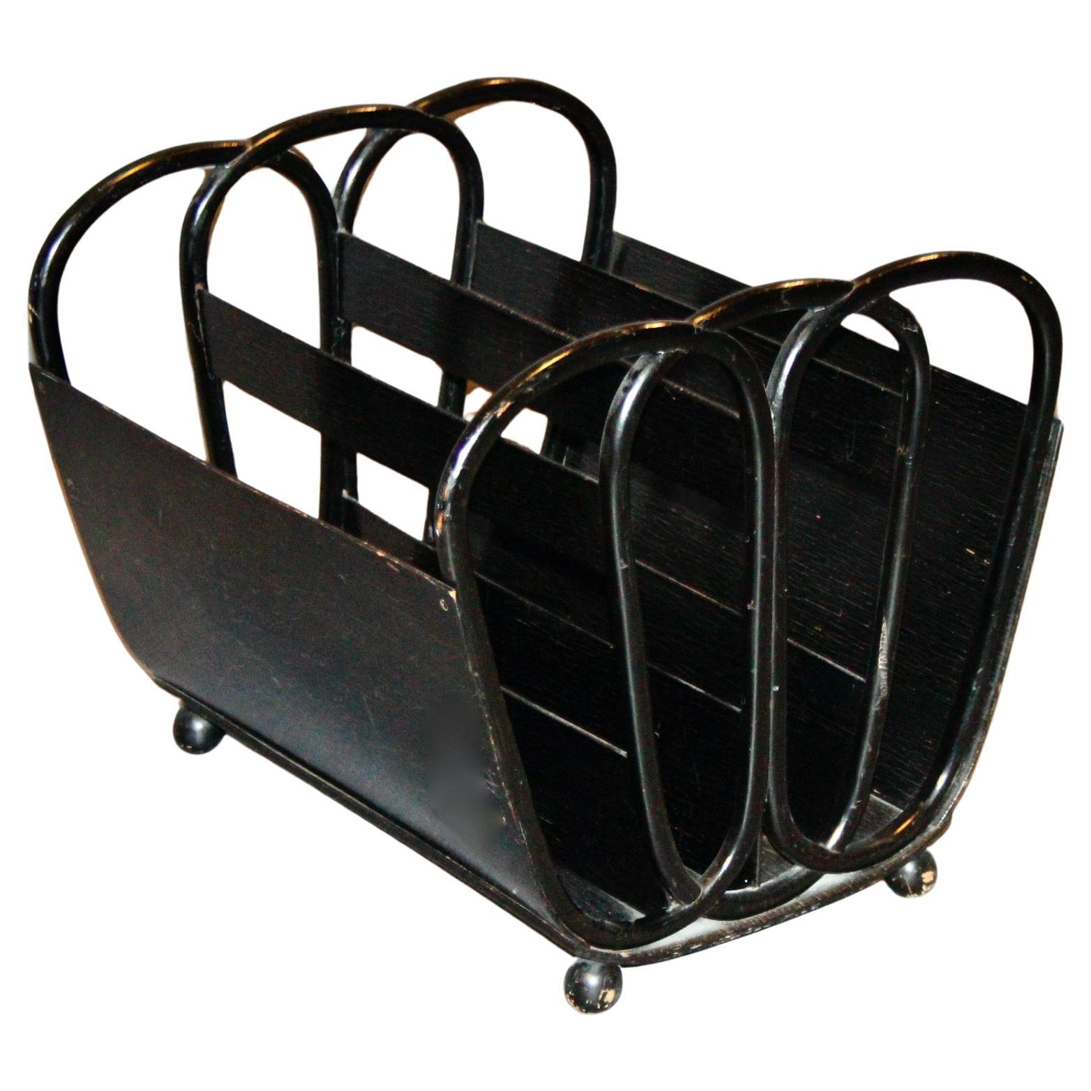 libreria in legno art nouveau in vendita