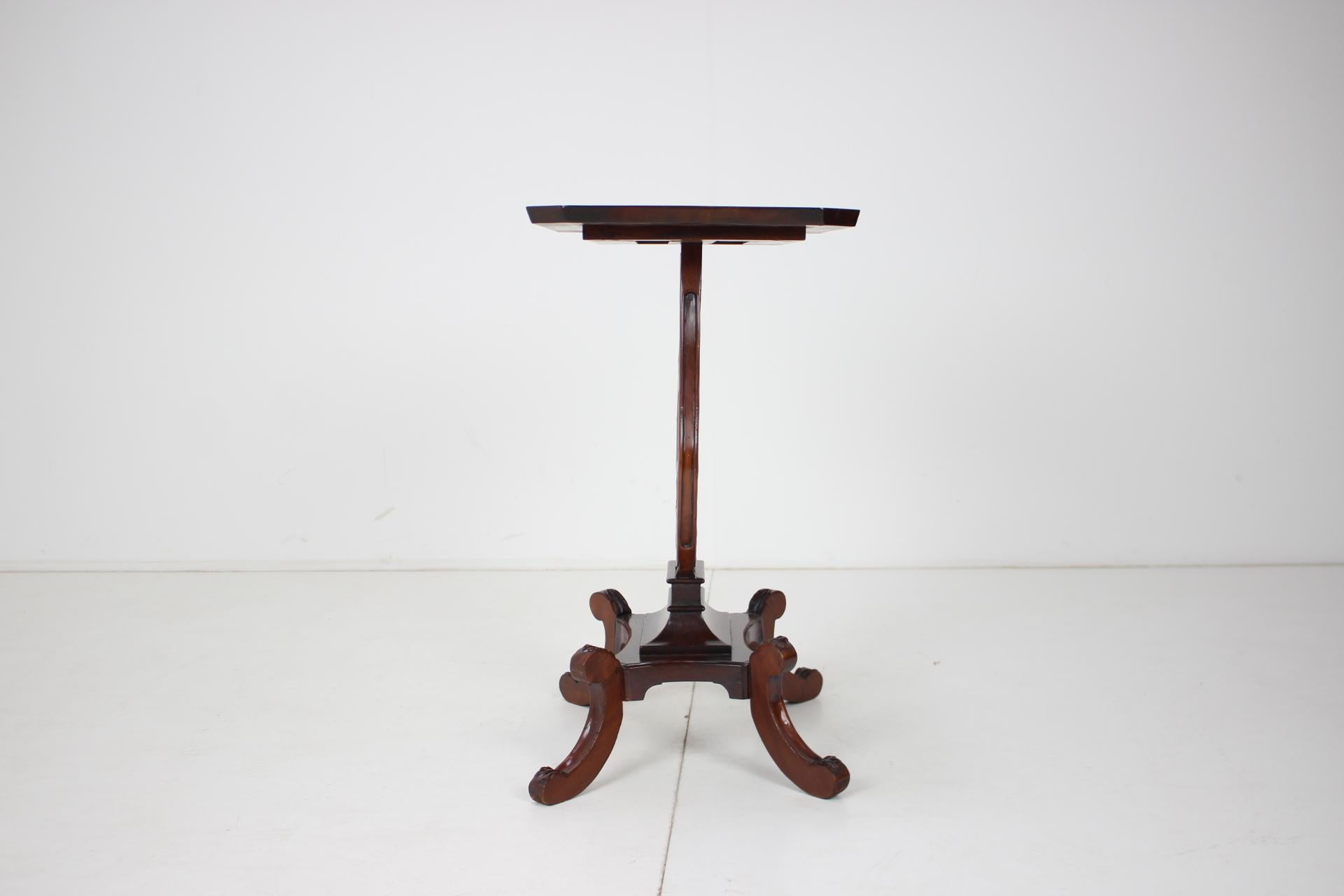 Czech Art Nouveau Wooden Table/ Lira, 1910's For Sale