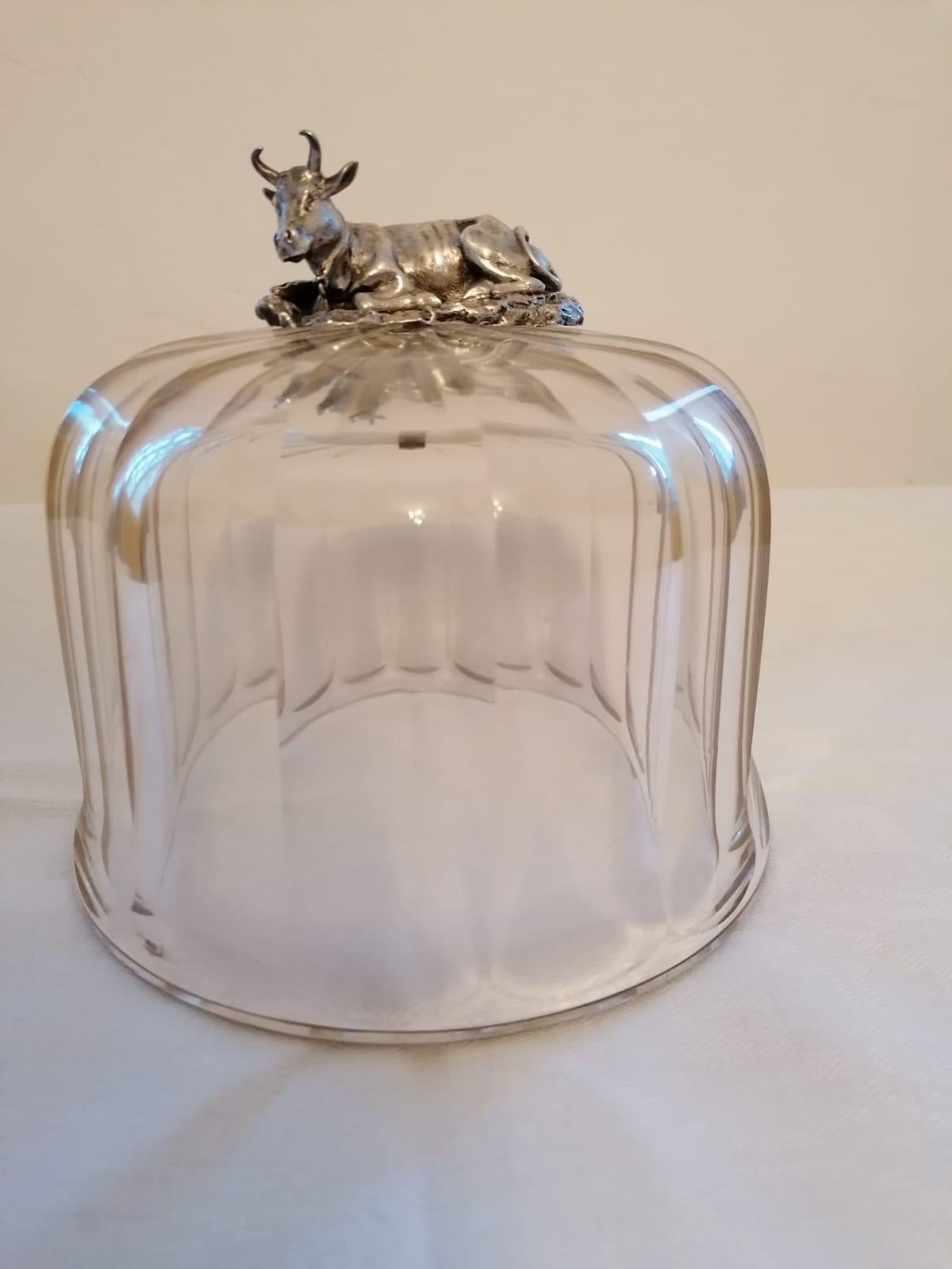 Austrian Art Nouveau Cheese Dome