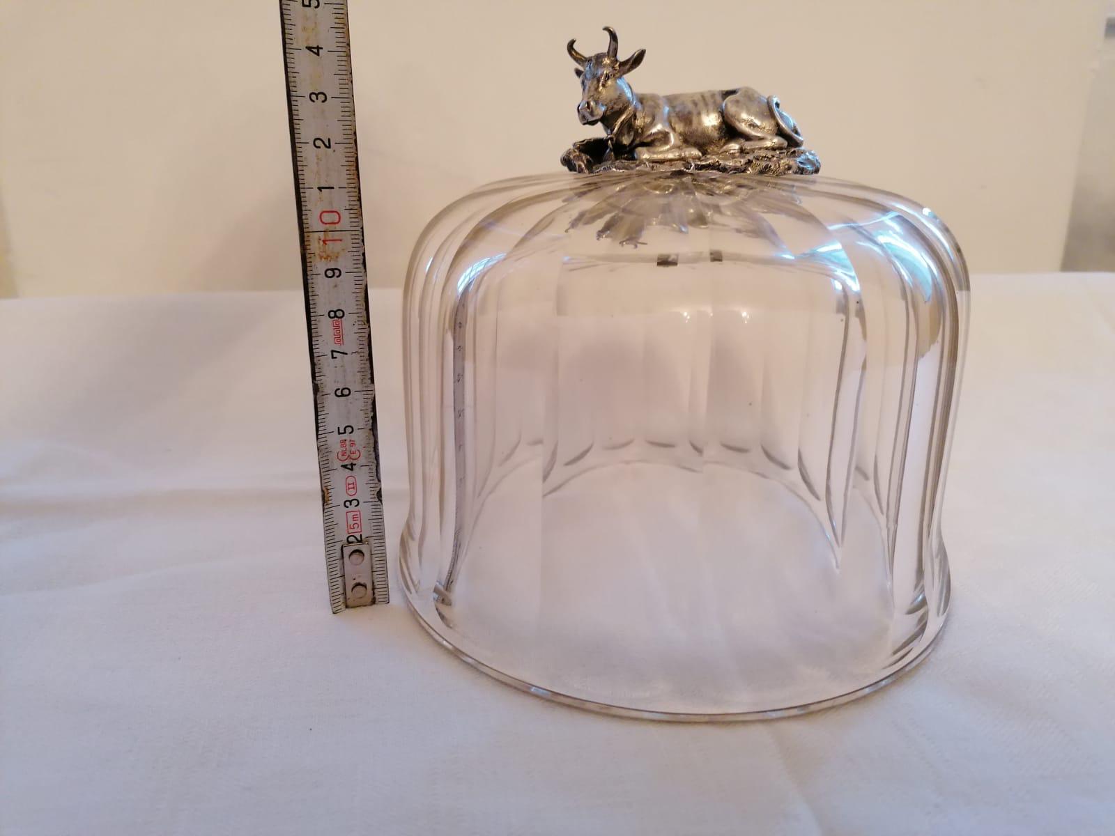 Early 20th Century Art Nouveau Cheese Dome
