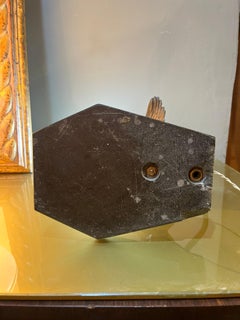 art nouveu lamp with eagle as base