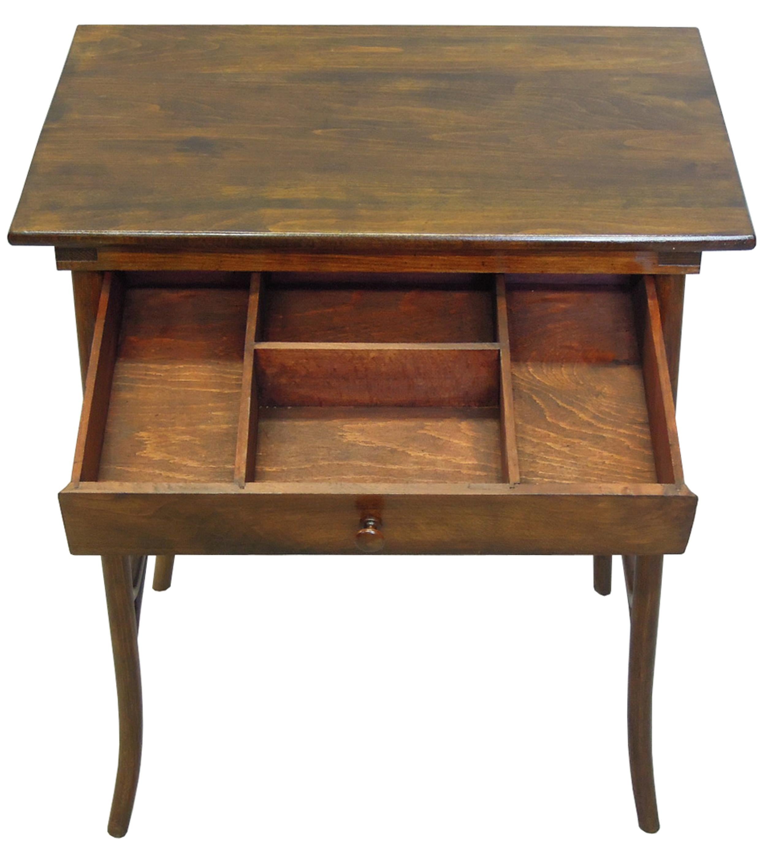 Art Nouveau Art Noveau Bentwood Dressing Table by Thonet For Sale