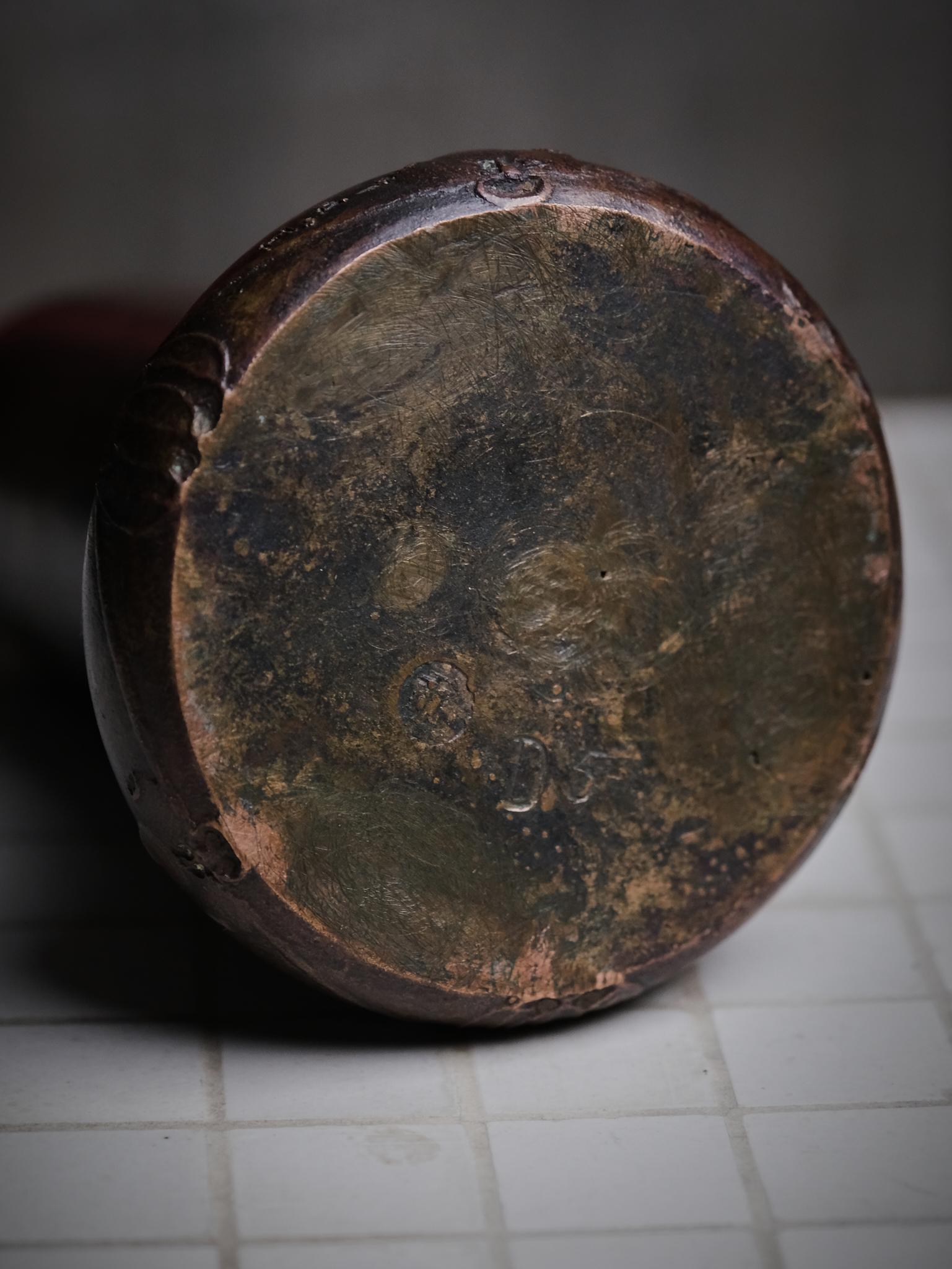 Vaso in bronzo Art Noveau di Hugo Elmqvist, Svezia, inizio XX secolo in vendita 1